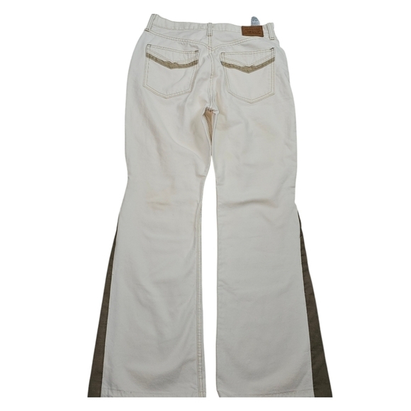 LEVI'S Movin On 70s High Rise White Flare Jeans in 31 - Picture 5 of 11
